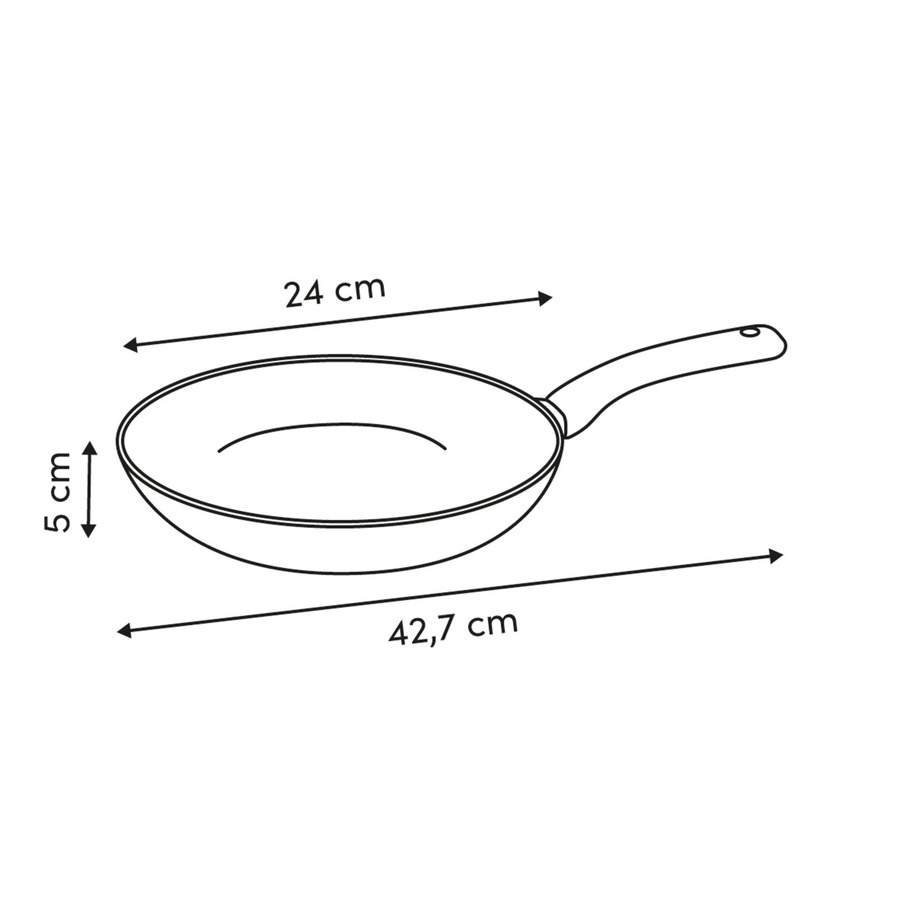 Batterie de cuisine, 3 pièces, aluminium recyclé, d.20/24/28 cm Harmony