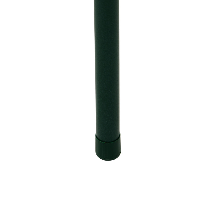 Lot de 2 tabourets empilables, d.38 cm, vert kaki Flexy