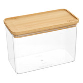 Set de 2 boîte de conservation avec couvercle en bambou, 1/2 l Eske bambou