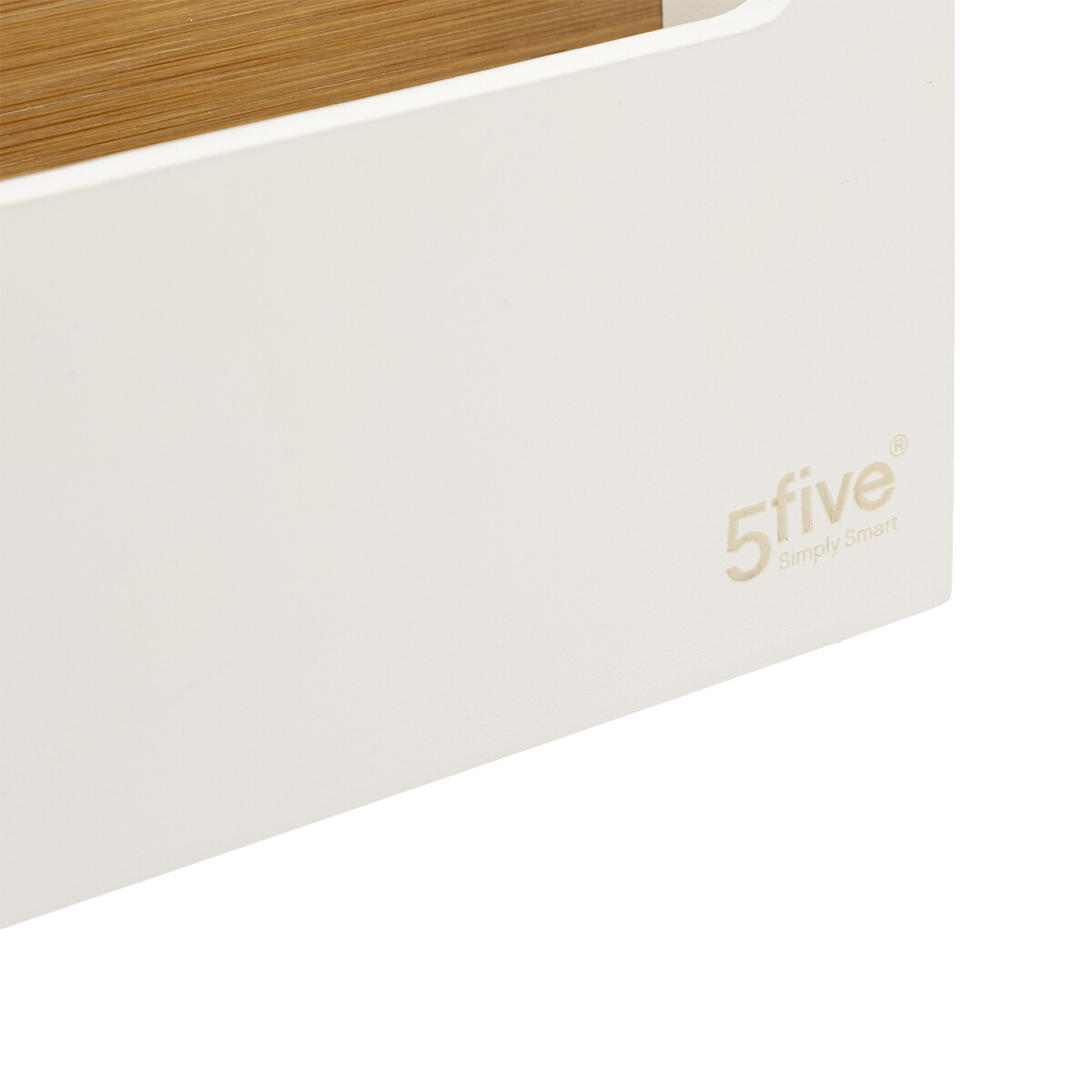 Organiseur 5 compartiments, blanc