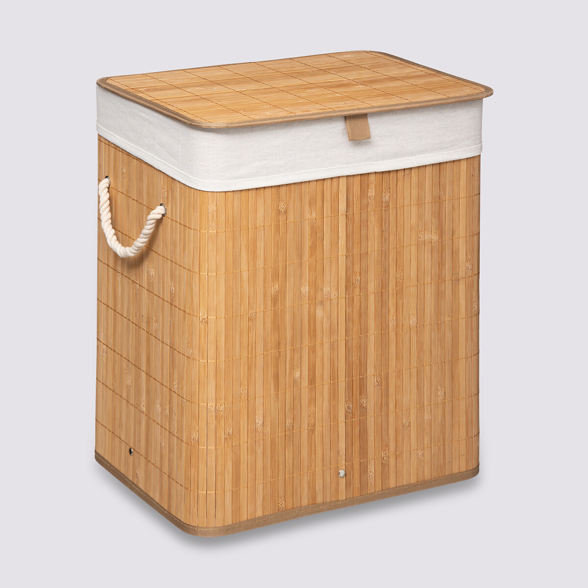 Panier à linge 60l - bambou