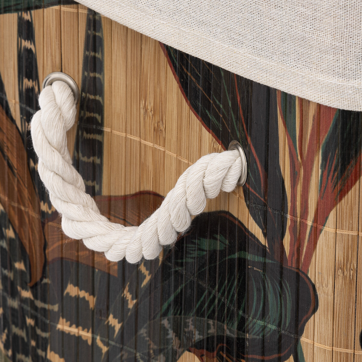Panier à linge 60l, multicolore