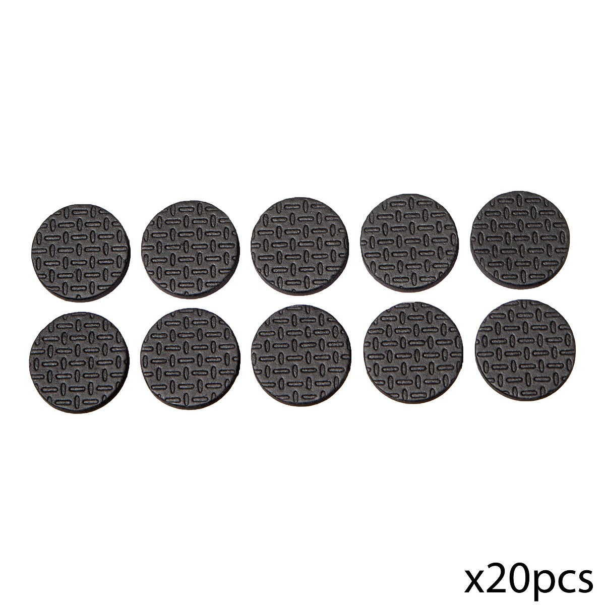 Lot de 50 patins de protection, noir 