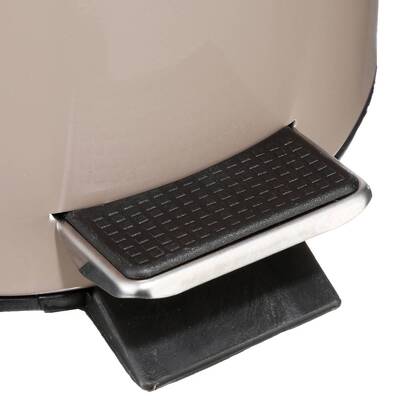 poubelle-ronde-metal-3l-taupe