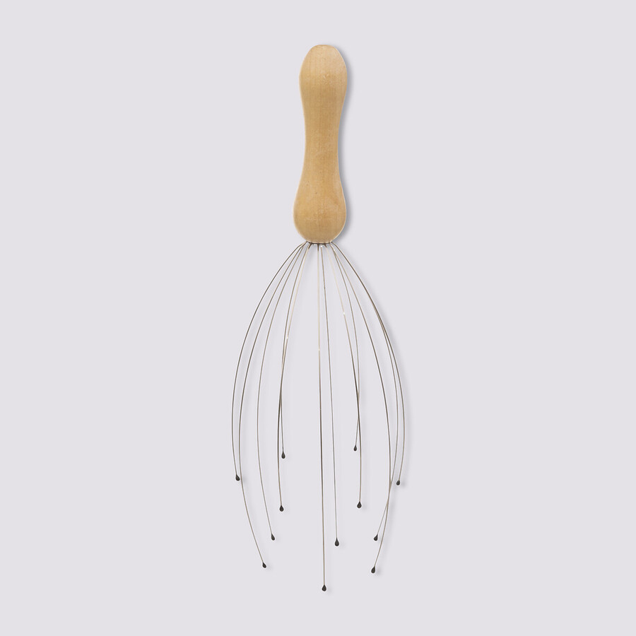 Masseur tête bambou
