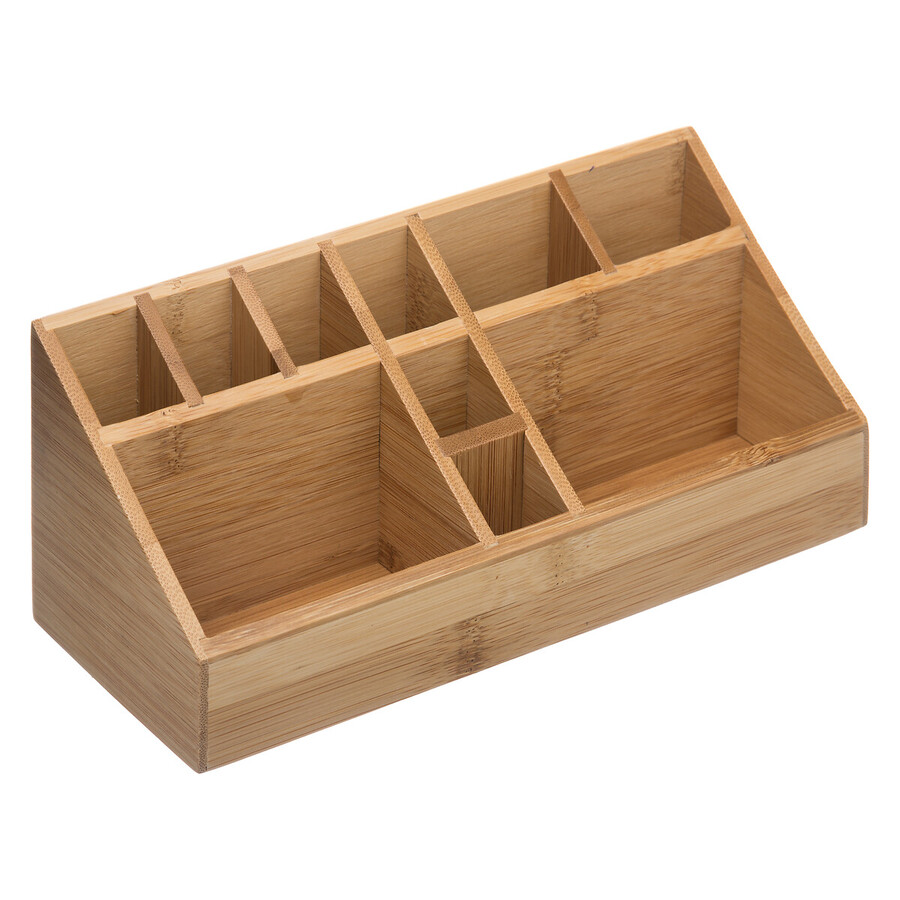 Organiseur 10 compartiments Bambou