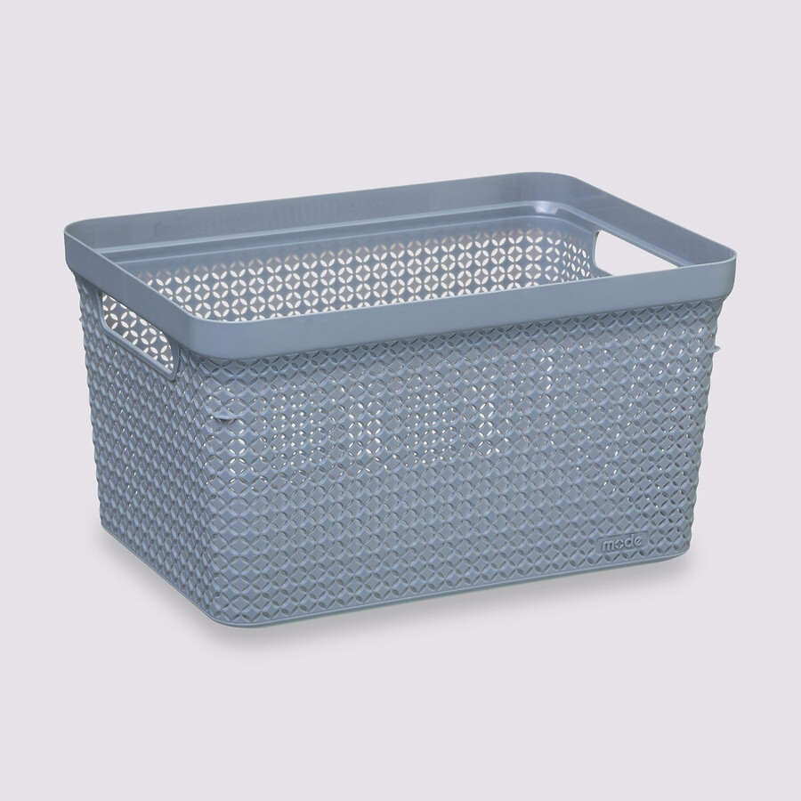 Panier en plastique 5l - gris Scandi
