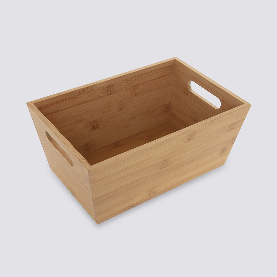 Panier de rangement en bambou Naturéo