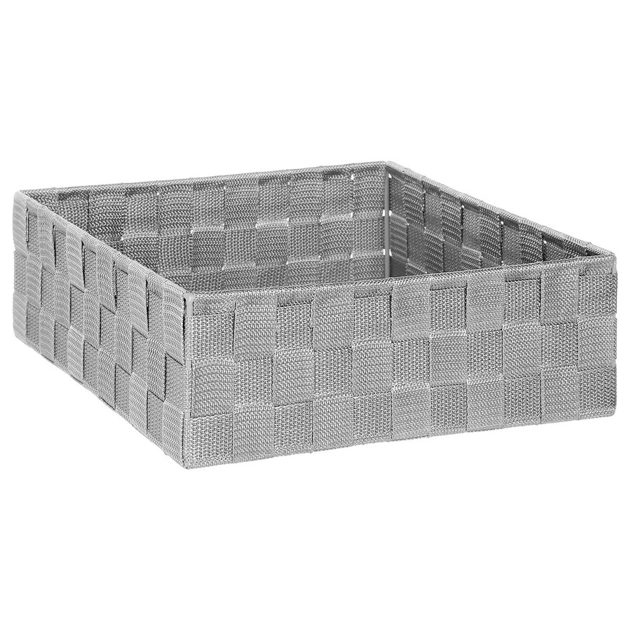 4 paniers biseauté, gris Lise