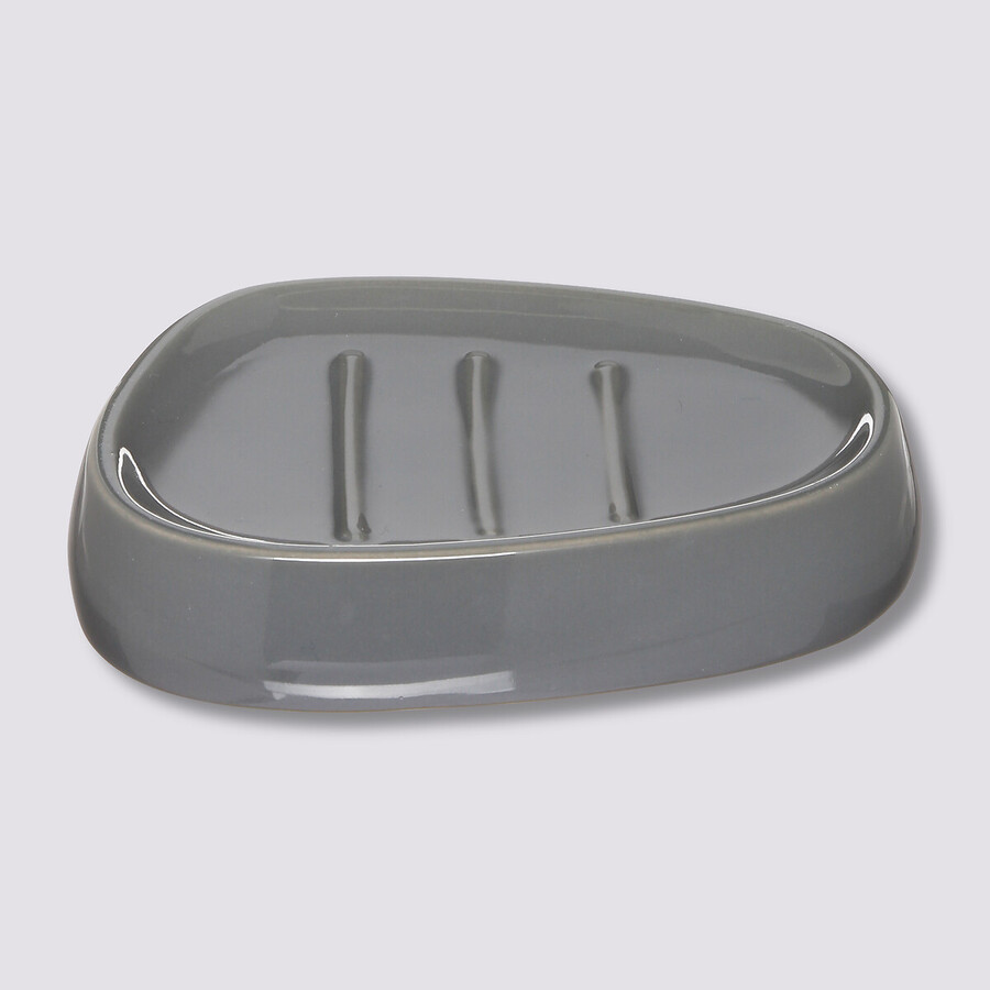 Porte-savon, gris Colorama