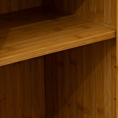 Meuble colonne 1 porte, bambou Sicela
