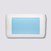 Oreiller mémoire de forme gel 50x30 cm