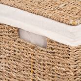 Panier à linge osier 40l Vannerie