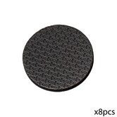 Lot de 50 patins de protection, noir 