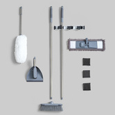 Plumeau, gris Silver & clean
