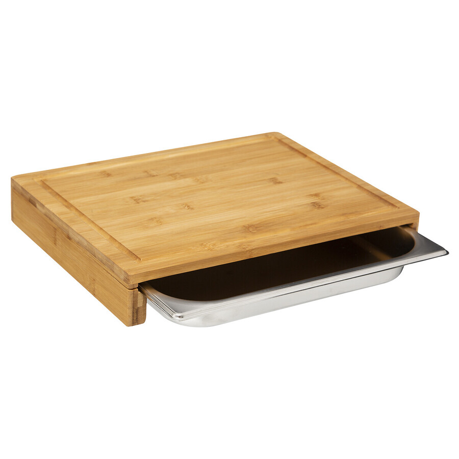 Planche à Découper En Acier Inoxydable Double Face - Qualité Alimentaire, Facile à Nettoyer, Pour Viande Et Légumes