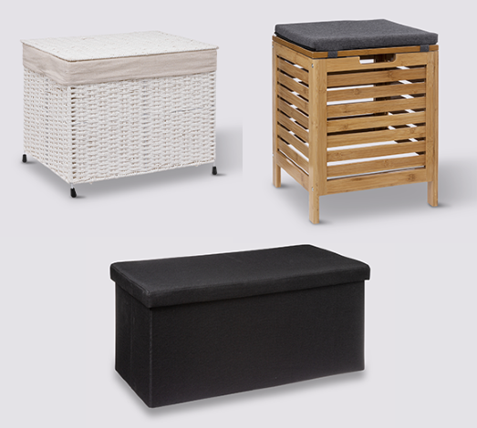Banc de rangement 3en1 mobile
